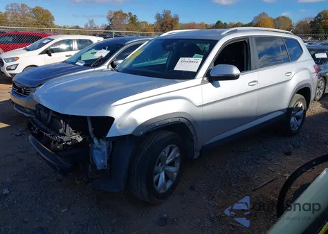 2018 Volkswagen Atlas 3.6L V6 Se/3.6L V6 Se W/Technology from USA, damaged, VIN 1V2LR2CA5JC551557